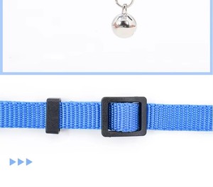 New High Quality <strong>Buckle</strong> Nylon Material Customized Safety Soft and Comfortable <strong>Cat</strong> <strong>Collar</strong> - Product Image 4