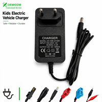 Chargeur de batterie au plomb 12V 1500mA pour voiture électrique pour enfants 12 volts, alimentation pour véhicule électrique pour enfants, prise DC 5,5*2,1 mm, prise US EU