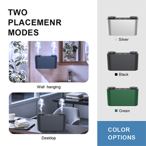 Cnus <span class=keywords><strong>X4</strong></span> Cặp Song Sinh USB Có Thể Sạc Lại Không Dùng Nước Khuyếch Tán Không Khí Kép Vòi Phun Im Lặng Làm Việc Scenting Máy Lý Tưởng Cho Nhà Văn Phòng 20Ml - Product Image 5