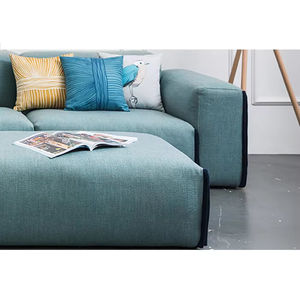 घर कार्यालय और होटल के उपयोग के लिए पर्यावरण के अनुकूल उच्च घनत्व स्पंज के साथ समकालीन एर्गोनोमिक चमड़े का कार्यालय सोफा - Product Image 3