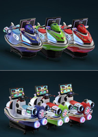 Dirigeable motorisé pour enfants Machine de jeu de voiture pivotante électrique Divertissement électronique en plastique d'intérieur Garantie 1 an