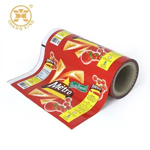Factory China Printed Good Quality Gin Vodka Cocktail Protein Flapjack Roll Film