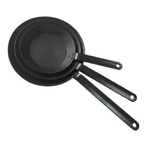 Vente en gros de nouvelle poêle à crêpes antiadhésive en métal pour les œufs, poêle à induction compatible avec la cuisinière à gaz - Product Image 1