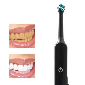 360-degree Rotating <b>Sonic</b> Toothbrush Electric High-quality Adult Rechargeable Battery-powered IPX7 Soft Bristles Toothbrush - Product Image 3