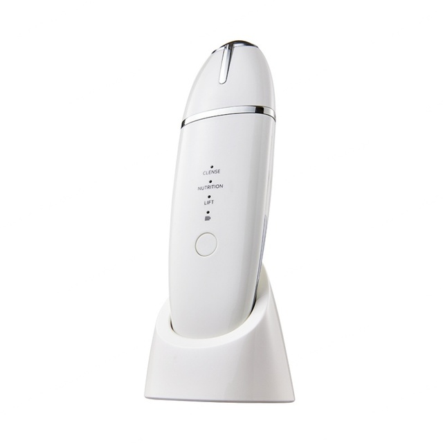 New Sonic Face Exfoliator Facial Skin Spatula Ultrasonic Skin Scrubber
