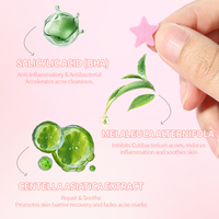 Patchs Hydrocolloïdes Anti-Acné Forme Étoile Mignonne Étanche Traitement Localisé pour le Soin de la Peau du Visage – Marque Privée – Offre Spéciale