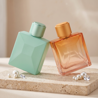 Flacon de parfum en verre givré moderne et unique, personnalisable, 80 ml, vente en gros Anding