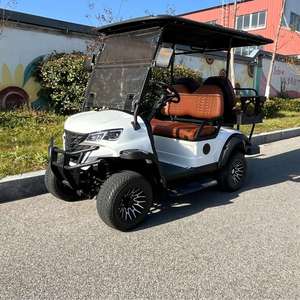 Carrito de Golf Eléctrico Todoterreno de Alta Calidad: Neumáticos para Todo Tipo de Terreno, Resistente a la Intemperie para Campos de Golf y Carreteras No Públicas - Product Image 1