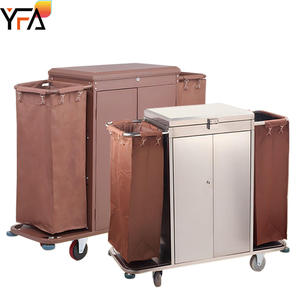 Carrito <span class=keywords><strong>de</strong></span> <span class=keywords><strong>limpieza</strong></span> <span class=keywords><strong>de</strong></span> hotel <span class=keywords><strong>de</strong></span> acero inoxidable con puerta y compartimento <span class=keywords><strong>de</strong></span> almacenamiento Equipo <span class=keywords><strong>de</strong></span> <span class=keywords><strong>limpieza</strong></span> Carros <span class=keywords><strong>de</strong></span> almacenamiento Carrito <span class=keywords><strong>de</strong></span> ama <span class=keywords><strong>de</strong></span> llaves - Product Image 2