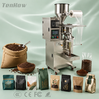 Machine d'emballage automatique industrielle en acier inoxydable pour grains de café avec fonction de remplissage et de scellage