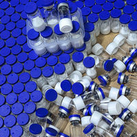 Approvisionnement direct d'usine. Peptide de cuivre bleu GHK-Cu, poudre lyophilisée de haute pureté, matière première cosmétique pure pour éclaircir le teint