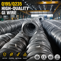Alambre de Acero Galvanizado en Caliente Dake Q195 Q235 BWG8-BWG24, Alambre GI Suave para Atar, Venta al por Mayor de Fábrica para Cercas de Viñedos