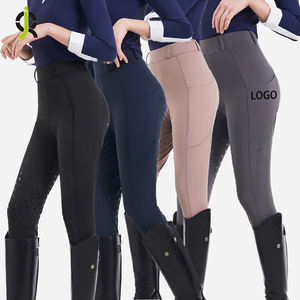 Mais recente Design flexível Fit Racing calças Equitação Equestre das mulheres Anti Slip Silicone Completo Aperto Horseback Rider Calções - Product Image 1