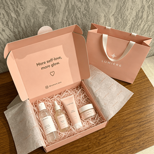 Eye Cream Packaging for Online Brands E Flute Self Foldable Mailer <b>Box</b> Custom Packaging - Product Image 5