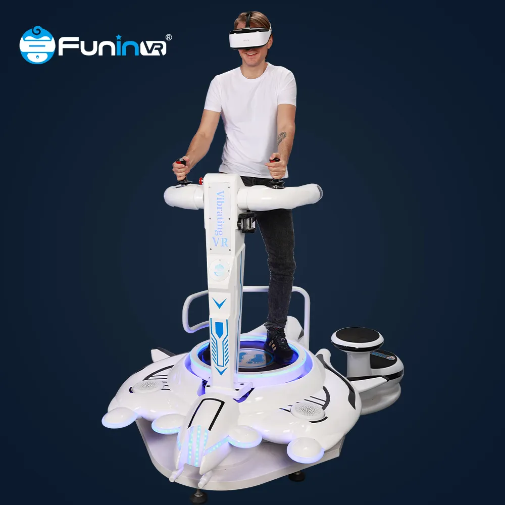 Nuevo modelo juego de Realidad Virtuelle con interaccion plataforma vibratoria 9D