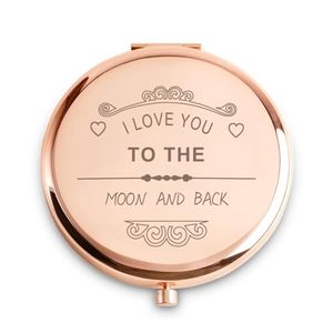 Personalised Custom Portable <b>Compact</b> <b>Mirror</b> for Women Girls Her Mom Grandma-Birthday Mother's Day Gift New Business Giveaway - Product Image 1