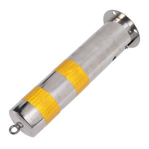 أعمدة وقوف السيارات للممرات حواجز أمان معدنية قابلة للإزالة بعد حاجز وقوف السيارات مع قفل - Product Image 6