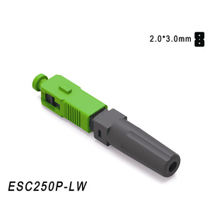 Connecteur FTTH FTTR 2.0*3.0 <span class=keywords><strong>Snap</strong></span> on type SC250D Assemblage sur site de connecteurs rapides mécaniques à fibre optique connecteurs rapides - Product Image 5