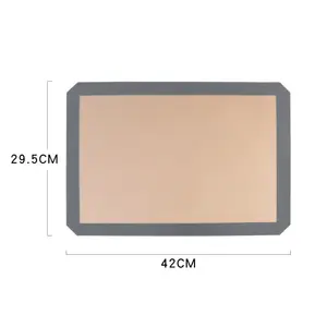 Dụng Cụ Nhà Bếp Gia Dụng Tùy Chỉnh Chống Dính Thảm Nướng Bánh Bằng Silicon Thảm Silicon In Hình