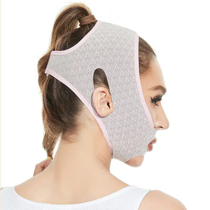 Cintura di sollevamento del viso portatile a V-Line riutilizzabile doppio mento fasciatura dimagrante <span class=keywords><strong>per</strong></span> <span class=keywords><strong>dormire</strong></span> maschera facciale <span class=keywords><strong>per</strong></span> la cura della casa materiale PC - Product Image 5