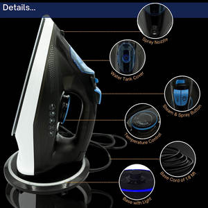 Fer à <span class=keywords><strong>vapeur</strong></span> Aifa <span class=keywords><strong>sans</strong></span> <span class=keywords><strong>fil</strong></span> avec station de base, température et volume de <span class=keywords><strong>vapeur</strong></span> réglables, fer vertical <span class=keywords><strong>sans</strong></span> <span class=keywords><strong>fil</strong></span> pour vêtements - Product Image 2