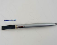 Stylo tampon encreur personnalisé en métal avec nom, sceau personnel sur mesure, stylo auto-encreur avec tampon pour signature