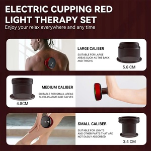 Appareil de thérapie par ventouses électriques, ensemble d'outils de massage Gua Sha, masseur anti-cellulite avec 16 niveaux de chaleur - Product Image 2