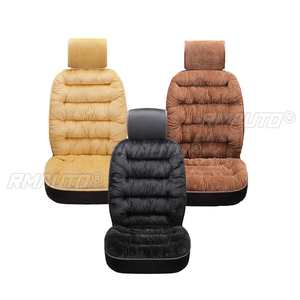 2 housses de siège avant universelles pour voiture, respirantes, chaudes pour l'hiver, housses de siège intérieures pour automobiles - Product Image 3