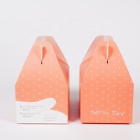 Boîtes de fête colorées pour enfants avec poignée, pour transporter repas, gâteaux, cupcakes, idéales pour pique-niques, anniversaires et mariages