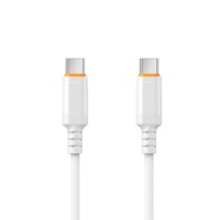 Câble de charge rapide USB-A vers Type-C 3A avec conducteur en cuivre pur et gaine en nylon pour téléphones mobiles