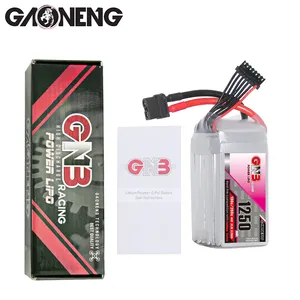 GAONENG GNB 1250MAH 6S 22.2V 130C XT60 RC LiPo Battery FPV Drone Racing