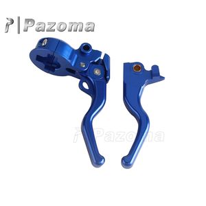 Pour Harley Sportster quarante-huit XL1200X 2010-2013 fer XL883N 2009-2013 <span class=keywords><strong>guidon</strong></span> en aluminium Shorty facile à tirer levier de frein d'embrayage - Product Image 6