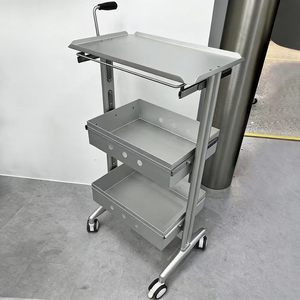 Beauty High Quality Wholesale Silver Color Salon <b>Trolley</b> <b>Tool</b> Cabinet Furniture From Professional China Supplier - Product Image 3