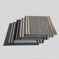 Panneaux muraux PS effet charbon de bois pour décoration intérieure, vente chaude en Inde, livraison rapide