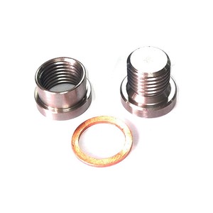 Universal M121.25 Stainless Steel Exhaust Plug <b>Kit</b> with Copper Gasket – Auto Modification Sealing Accessory - Product Image 6