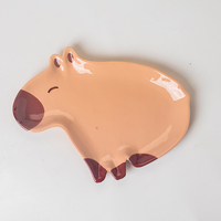 Ensemble de bol et d'assiettes en céramique Capybara mignon Design écologique pour une expérience culinaire confortable et adorable de 250ml