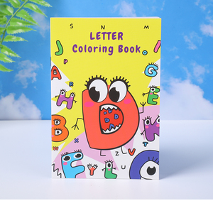 All'ingrosso libro personalizzato da colorare per bambini A4 cartone animato fattoria ruote da ballo <span class=keywords><strong>lettera</strong></span> libro da colorare con carta di alta qualità - Product Image 5