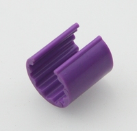 Abrazadera de Codificación de Color Verde para Identificación de Cables de 1/2 Pulgada, Clip de Codificación de Color para Cables