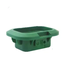 Customized PP ABS plastic handle plastic enclosures with TPE plastic overmolding parts
