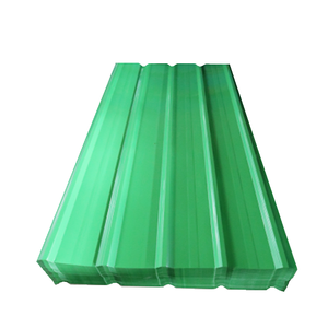 Tôles d'acier galvanisé prépeintes ondulées du Nord de la Chine Z10 Z29 0.12 21.5mm DX51D DX52D DX53D SGCC Q235B pour la construction - Product Image 1