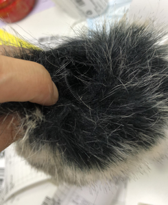 Micro Pare-Brise Fourrure Vent Manchon Pare-Brise cheveux Pour RODE <span class=keywords><strong>VideoMic</strong></span> Go/ Takstar SGC-598/MIC-01/Comica V30 Lite - Product Image 6