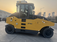 Rouleau compresseur pneumatique XP163 de 16 tonnes à pression de sol réglable pour la finition des chaussées en asphalte - Vente en gros