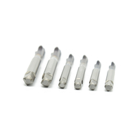 INOX-grifo de máquina DIN371 DIN 376 HSS TiCN recubierto con anillo azul, Forma B, máquina puntiaguda en espiral, herramienta de corte de rosca