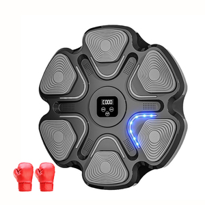 Macchina per Allenamento di Boxe Elettronica Domestica con 6 Luci, Montaggio a Parete, Tester di Forza del Pugno - Product Image 3