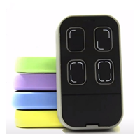 Télécommande de garage 4 en 1, multifréquence 287-868 MHz, clone 434,42 MHz, 868,35 MHz, 433,92 MHz, commande de portail, porte-clés émetteur