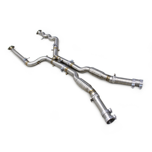 Tubos medios de igual longitud OEM para BMW M3/M4 G80/G82 3,0 T 2021-2022 Sistema de escape de acero inoxidable Resonador dual - Product Image 1