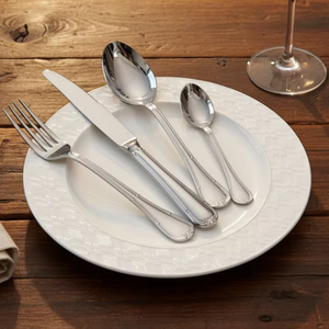 Juego de cubiertos de cocina de acero inoxidable de lujo, juego de cubiertos de <span class=keywords><strong>4</strong></span> Uds., cuchillo, cuchara, tenedor, vajilla elegante, paquete de regalo - Product Image 2