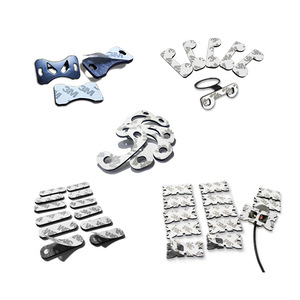 Support adhésif double face découpé, mousse imperméable de 2 mm d'épaisseur pour montage de caméra de recul automobile - Product Image 1