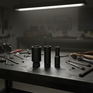 Fervi <b>Impact</b> <b>Socket</b> Wrench Set 3 Piece 10mm 12mm 14mm Deep Drive - Product Image 3