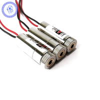 Module de croix Laser d'alignement rouge, pour projets de bricolage, 5mw 650nm 5V